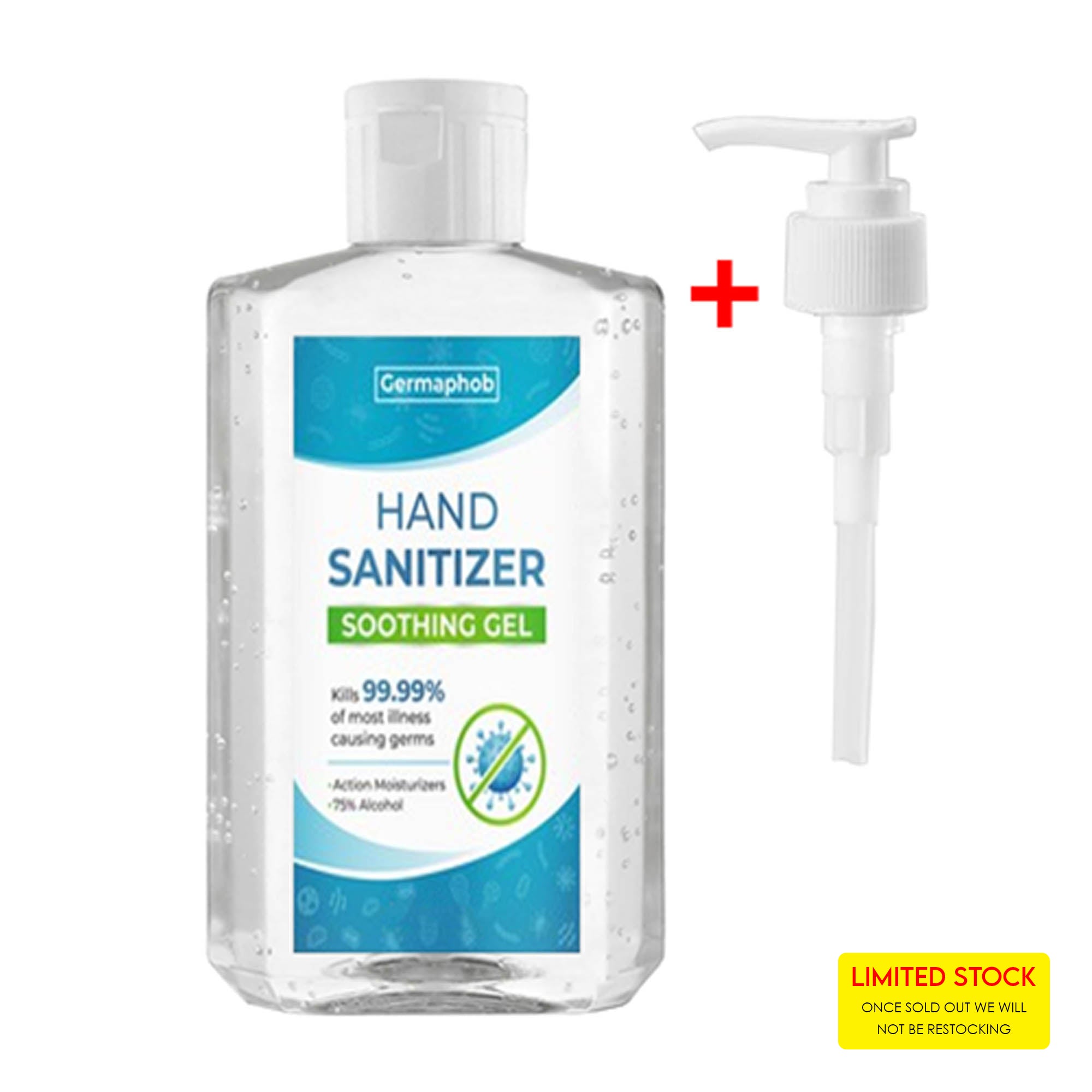 300ml Hand Sanitiser Gel 75% Alcohol - Simply Merchandise